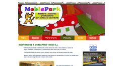 Desktop Screenshot of mobiliarioparquedebolas.com